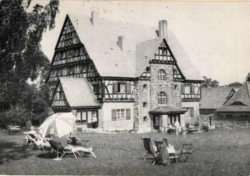 AK, Altefeld Kr. Eschwege, Hotel-Pension Sankt Georg, 1960