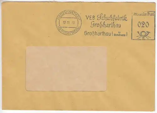 AFS, VEB Schuhfabrik Großharthau, o Grassharthau (Kr. Bischofswerda), 12.11.59