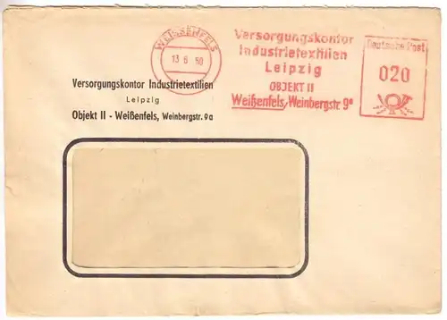 AFS, Versorgungskontor Industrietextilien, Objekt II, o Weissenfels, 15.6.60