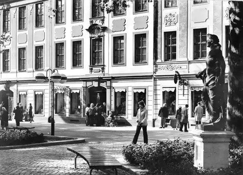 AK, Dresden, Straße der Befreiumg, Teilansicht, 1980