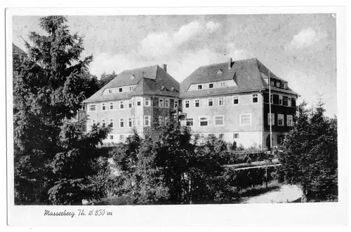AK, Masserberg Thür., Prof. Fetscher-Haus, um 1951