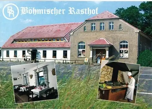 AK, Eichow b. Cottbus, Böhmischer Rasthof, um 1996