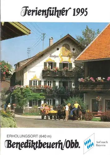 Erholungsort Benediktbeuern Obb., Ferienführer 1995