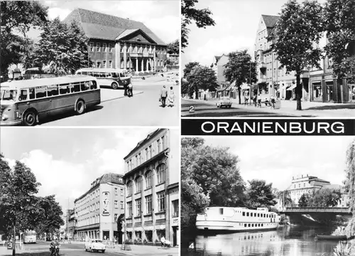 AK, Oranienburg, vier Abb., 1974