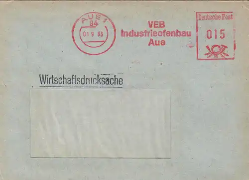 AFS, VEB Industrieofenbau Aue, o Aue 1, 94, 01.9.83