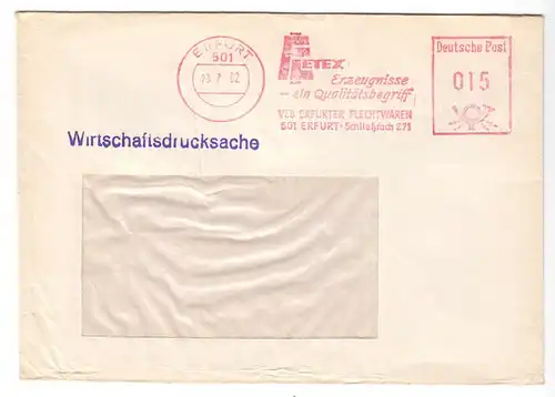 AFS, Fletex Erzeugnisse - ein Qualitätsbegriff ..., o Erfurt, 501, 23.7.82