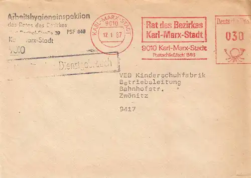 AFS, Rat des Bezirkes Karl-Marx-Stadt ..., o Karl-Marx-Stadt, 9010, 12.1.87