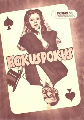 Progress Filmillustrierte, Hokuspokus, 1954