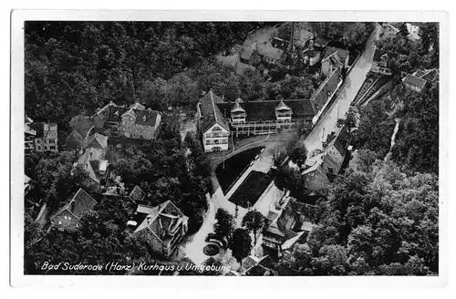 AK, Bad Suderode, Kurhaus und Umgebung, 1951