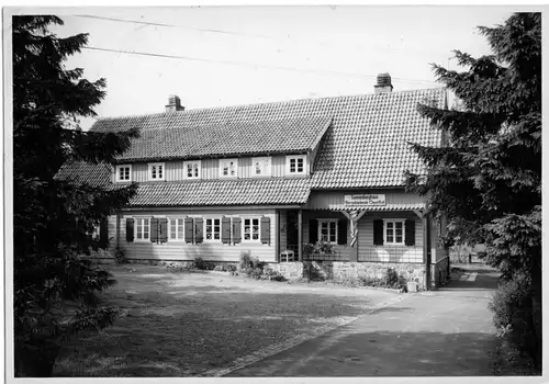 AK, Bergstadt St. Andreasberg, Sonnenberghaus, Bergakademie Clausthal, 1964