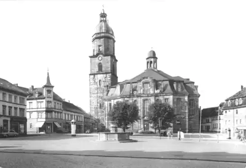 AK, Waltershausen Thür., Stadtkirche "Zur Gotteshilfe", 1982