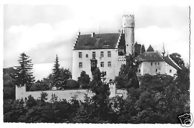 AK, Gößweinstein Fränk. Schweiz, Burg, ca. 1960