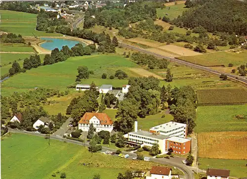 AK, Ortenberg Hessen - Selters, Kurklinik Benediktusquelle, Luftbild, 1982