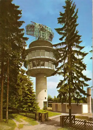 AK, Lautertal, Neunkircher Höhe, Odw., Radar-Turm, um 1978