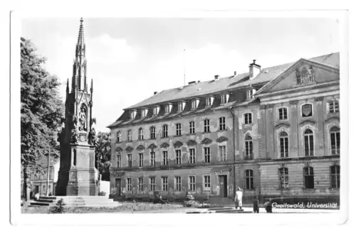 AK, Greifswald, Universität, 1954