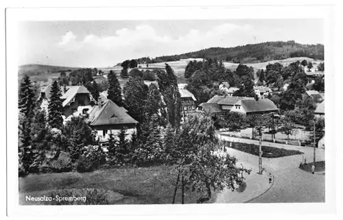AK, Neusalza-Spremberg, Teilansicht, 1953