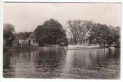 Bedarfspostkarte, Landpoststempel: Bensdorf-Woltersdorf Kr. Brandenburg, 1961