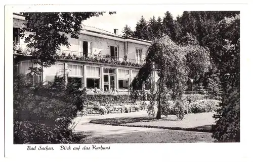 AK, Bad Sachsa, Blick auf das Kurhaus, 1959