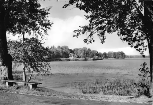 AK, Gross Köris Kr. Königs Wusterhausen, OT Klein Köris, Am See, 1986