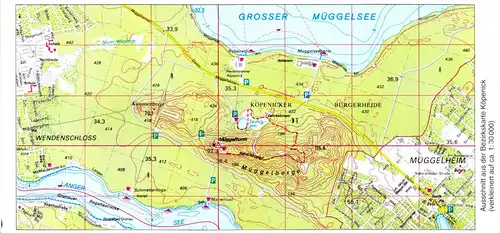 tour. Prospekt, Berlin Köpenick, Trigonometrischer Punkt Müggelberg, 1994