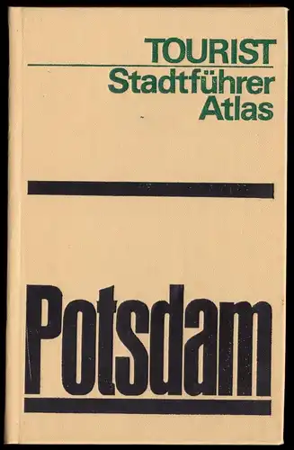 Tourist Stadtführer - Atlas, Potsdam, 1978