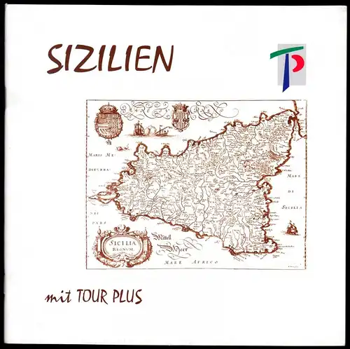 tour. Broschüre, Sizilien  mit Tour Plus, um 1996