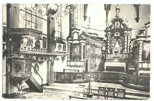 AK, Kevelaer, Innenansicht der Kerzenkapelle, um 1965