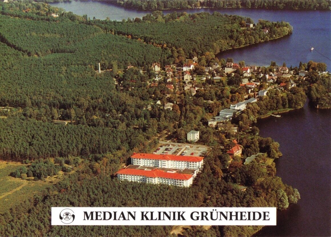 AK, Grünheide B. Berlin, Luftbild Mit Median-Klinik, Um 2000 Nr ...