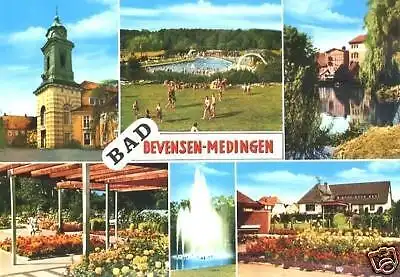 AK, Bad Bevensen - Medingen, sechs Abb., ca. 1976