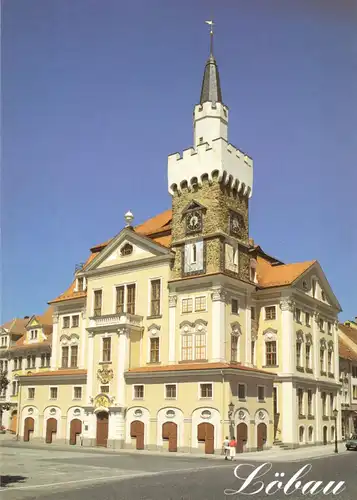 AK, Löbau Sachs., Rathaus, um 2000