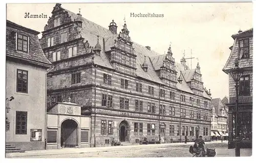 AK, Hameln, Hochzeitshaus, um 1906