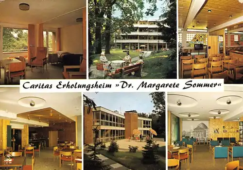 AK, Berlin Wannsee, Caritas Erholungsheim "Dr. Margarete Sommer", 6 Abb., 1980