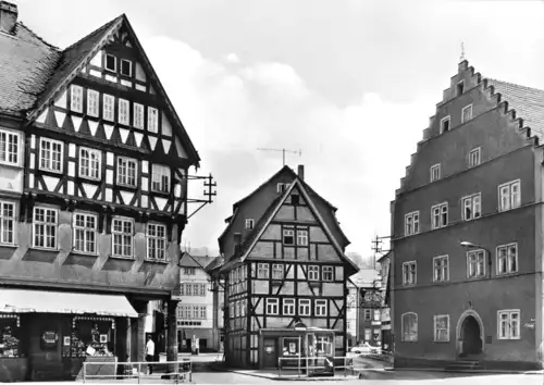 AK, Schmalkalden, Altmarkt, 1980