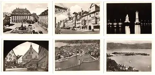 Mäppchen mit 11 kleinen Fotos, Lindau Bodensee, Format: 9,3 x 6,5 cm