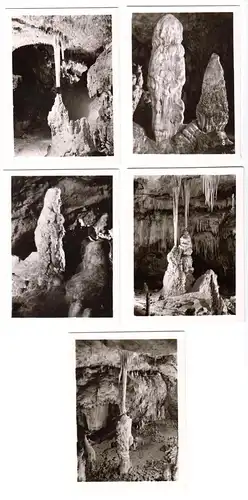 Mäppchen mit 10 kleinen Fotos, Erpfingen, Bären-Karlshöhle, Format: 9 x 6,6 cm