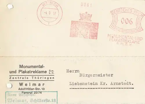 AFS, Deutscher Gemeindetag, o Weimar, 17.9.41