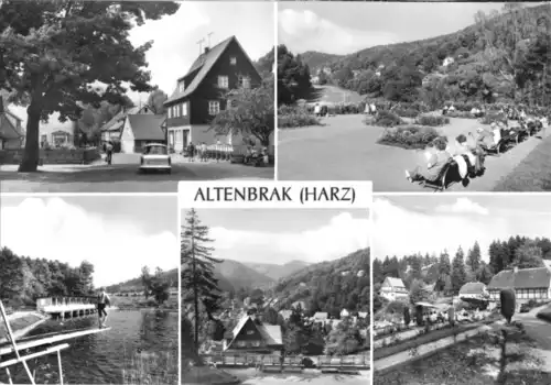 AK, Altenbrak Harz, fünf Abb., 1975