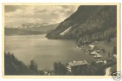 AK, Urfeld am Walchensee m. Wettersteingeb., 1928