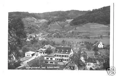 AK, Unterglottertal, Schwarzw., Gaststätte, 1954