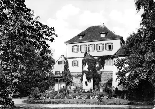 AK, Lindach über Schwäbisch Gmünd, Sanatorium Schloß Lindach, 1975