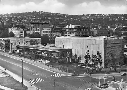 AK, Stuttgart, Konzerthaus Stuttgarter Liederhalle, 1957