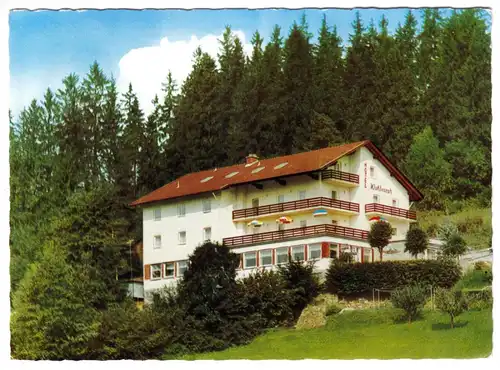 AK, Bodenmais Bayer. Wald, Hotel Waldesruh, 1970