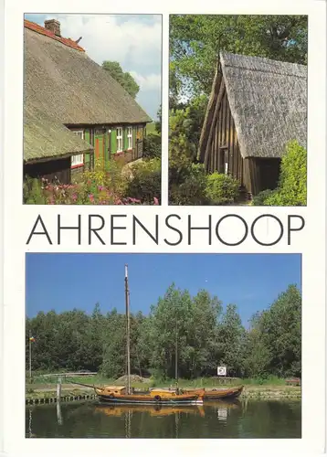 AK, Ostseebad Ahrenshoop, drei Abb., 1998