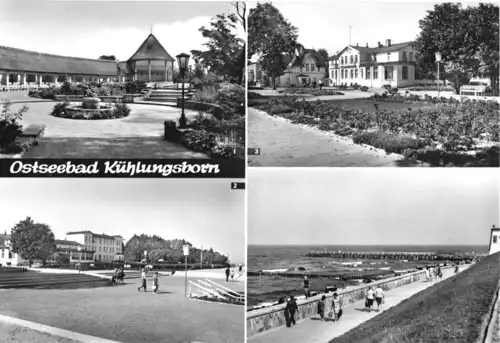 AK, Ostseebad Kühlungsborn, vier Abb., 1970