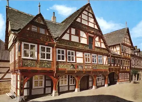 AK, Schieder - Schwalenberg, Rathaus, 1975
