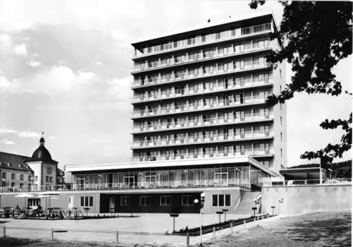 AK, Saßnitz Rügen, Rügen-Hotel, Version 1, 1967