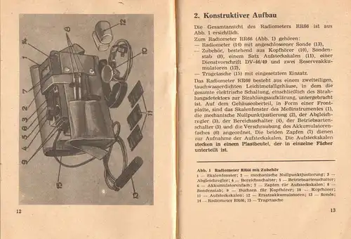 Ministerium für Nationale Verteidigung der DDR, DV-46/49, Radiometer RR66, 1967