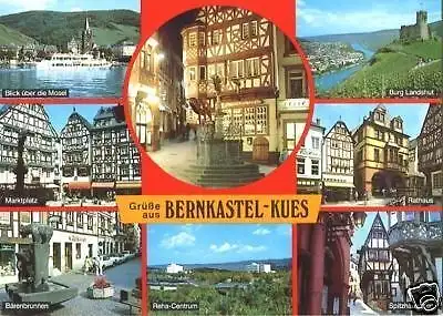 AK, Bernkastel-Kues, acht Abb., 1980