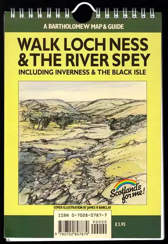 Walk Loch Ness & the River Spey, Mappe mit Wandervorschlägen um das Loch Ness