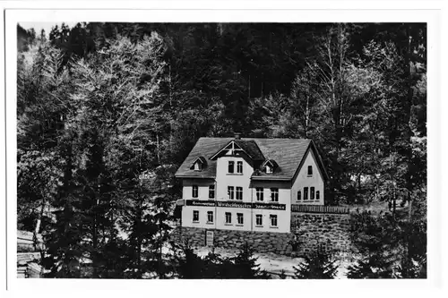 AK, Antonsthal Erzgeb., Sommerfrische "Waldschlößchen", um 1950